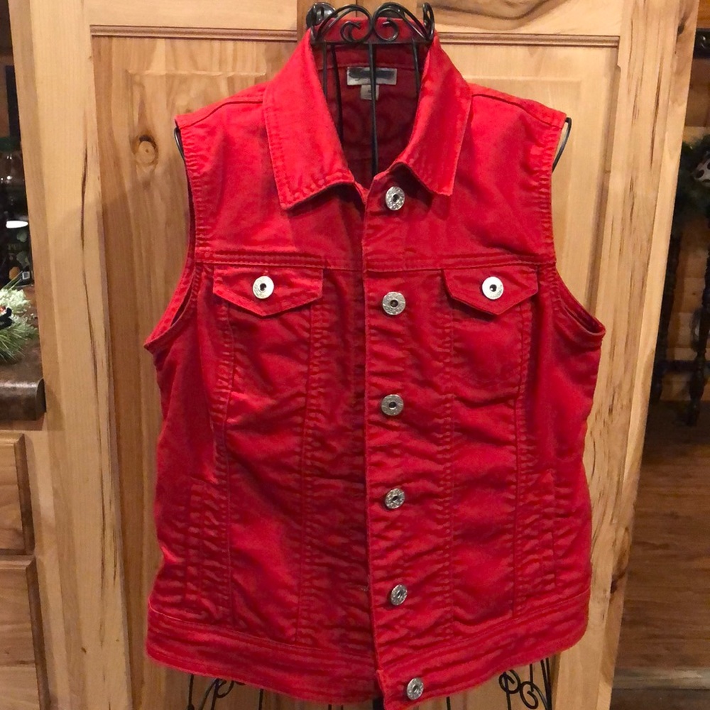 Women’s Red Vest